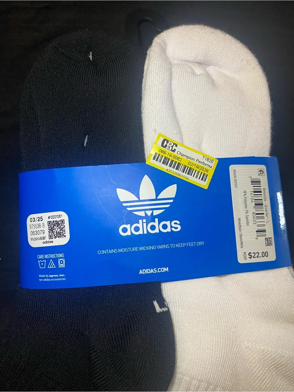 adidas classic quarter